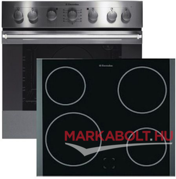 Electrolux EON 31000 X + EHC 60020 P sütő és főzőlap szett 